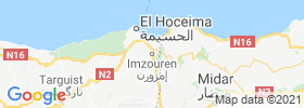 Imzourene map